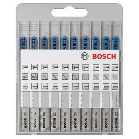 2607010631 Basic for Metal Bosch Sticksågsbladsats 10 delar Rabatter